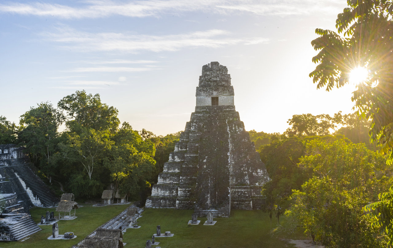 Tikal national park in Guatemala